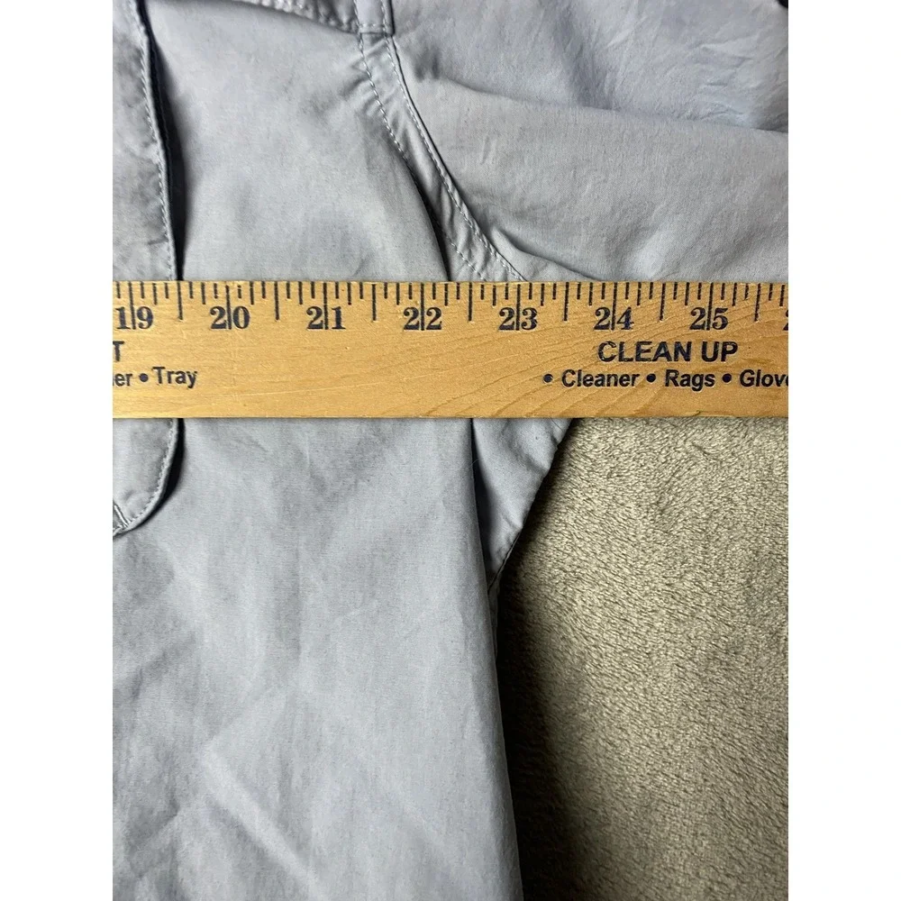 L.L.Bean Men's XL Windbreaker Light Grey Nylon Polyester